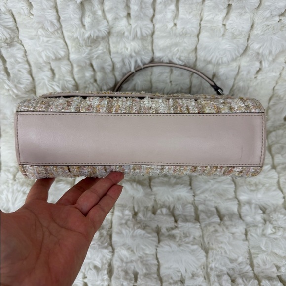 Kate Spade Cream and Brown Shoulder Bag with Chain Handles - Picture 7 of 16